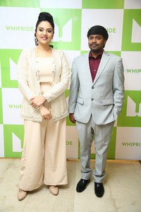 Sreemukhi Launches Whipride Taxi Services In HYD